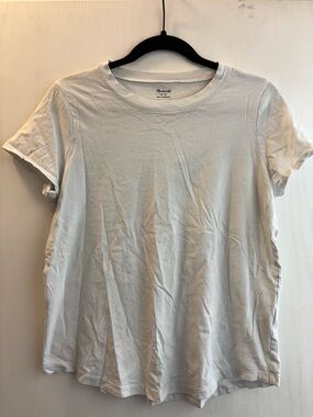 Madewell White Crewneck Tee